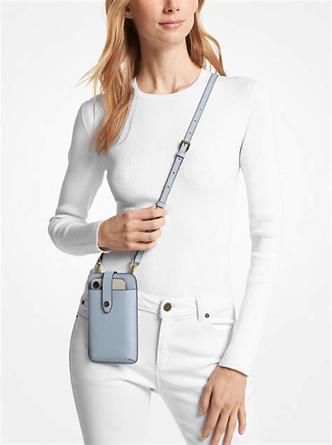 aqua crossbody michael kors|michael kors leather crossbody.